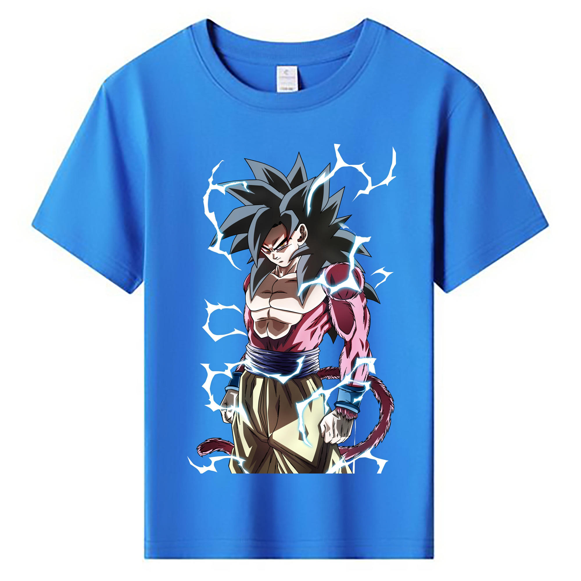 （画像用） ドラゴンボール 孫悟空（そん ごくう）Son Goku カカロット DRAGON BALL Kakarotto 綿100％キッズTシャツ（フロントプリント）